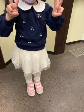 bear⸝⸝⸝⸝♡︎さん（キッズ・100cm）の冬コーディネート