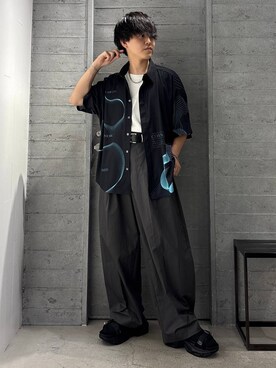 「アイテム（チノパンツ）」を使った、ぬまさん（メンズ・166cm・20代）の夏コーディネート