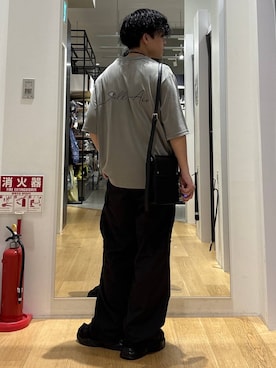 「LAKOLE（ラコレ）のアイテム」を使った、ぬまさん（メンズ・166cm）の春コーディネート