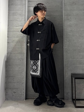 「アイテム（サンダル）」を使った、ぬまさん（メンズ・166cm・20代）の夏コーディネート