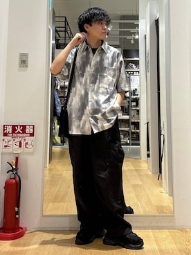 「LAKOLE（ラコレ）のアイテム」を使った、ぬまさん（メンズ・166cm）の春コーディネート