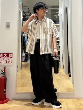 「アイテム（食器/キッチン）」を使った、ぬまさん（メンズ・166cm）の春コーディネート