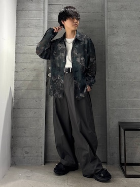 「アイテム（チノパンツ）」を使った、ぬまさん（メンズ・166cm・20代）の夏コーディネート