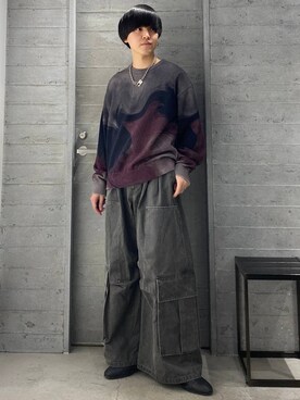 ぬまさん（メンズ・166cm）の冬コーディネート