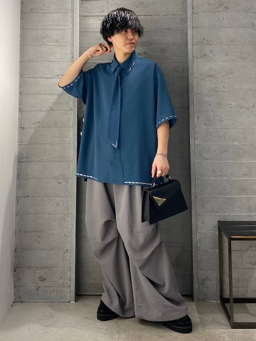 【HARE】ワイドレッグパンツ HARE】ワイドレッグパンツ