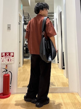 「LAKOLE（ラコレ）のアイテム」を使った、ぬまさん（メンズ・166cm）の夏コーディネート
