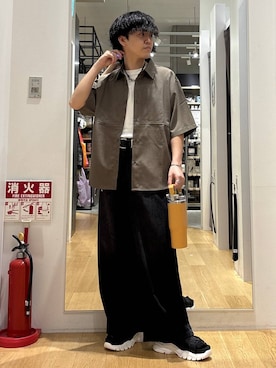 「アイテム（食器/キッチン）」を使った、ぬまさん（メンズ・166cm）の春コーディネート