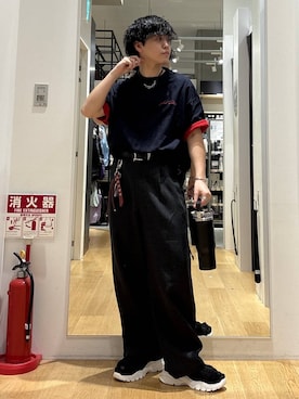 「アイテム（食器/キッチン）」を使った、ぬまさん（メンズ・166cm）の春コーディネート