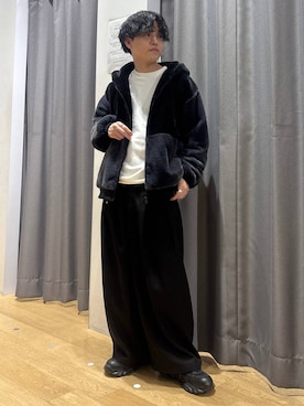 「アイテム（キーホルダー）」を使った、ぬまさん（メンズ・166cm・20代）の冬コーディネート