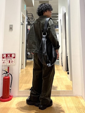 「LAKOLE（ラコレ）の＜接触冷感＞シックク－ルタンクトップ / 1045104（ジャージ、ホワイト系）」を使った、ぬまさん（メンズ・166cm）の夏コーディネート