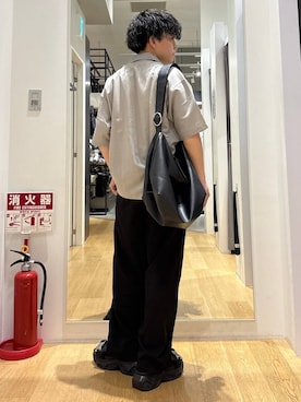 「LAKOLE（ラコレ）のアイテム」を使った、ぬまさん（メンズ・166cm）の夏コーディネート