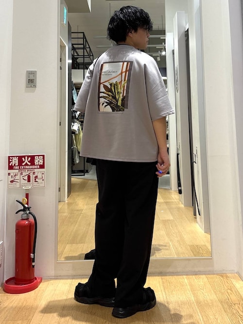 プレーンウィーブドライワイドパンツ / 650686（その他パンツ