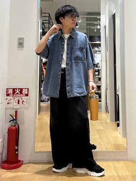 「アイテム（食器/キッチン）」を使った、ぬまさん（メンズ・166cm）の春コーディネート