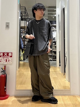 「LAKOLE（ラコレ）のアイテム」を使った、ぬまさん（メンズ・166cm）の春コーディネート