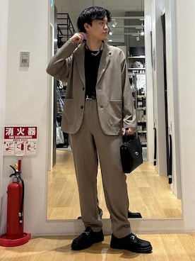 ぬまさん（メンズ・166cm）の春コーディネート