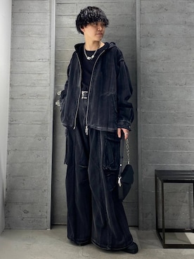 「HARE（ハレ）のアイテム（ブーツ）」を使った、ぬまさん（メンズ・166cm）の春コーディネート