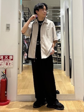 「LAKOLE（ラコレ）のアイテム」を使った、ぬまさん（メンズ・166cm）の春コーディネート