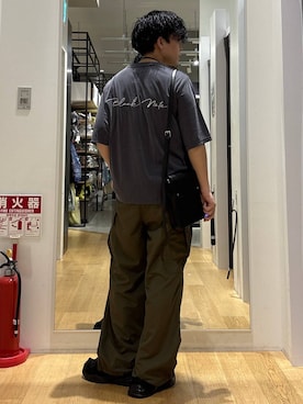 「LAKOLE（ラコレ）のアイテム」を使った、ぬまさん（メンズ・166cm）の春コーディネート