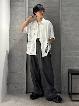 「アイテム（チノパンツ）」を使った、ぬまさん（メンズ・166cm・20代）の夏コーディネート