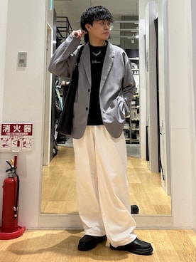 ぬまさん（メンズ・166cm）の春コーディネート