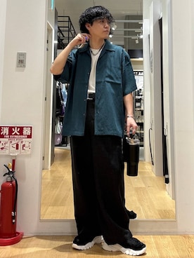 「アイテム（食器/キッチン）」を使った、ぬまさん（メンズ・166cm）の春コーディネート