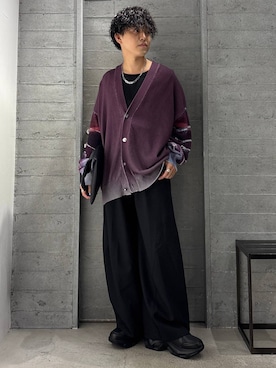「アイテム（カーディガン/ボレロ）」を使った、ぬまさん（メンズ・166cm・20代）の夏コーディネート