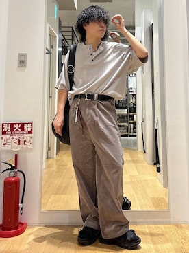 「アイテム（インテリア）」を使った、ぬまさん（メンズ・166cm）の夏コーディネート