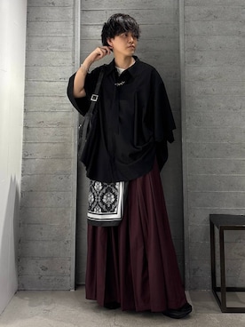 「アイテム（タンクトップ）」を使った、ぬまさん（メンズ・166cm）の夏コーディネート