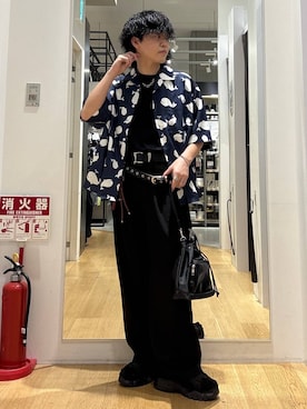 「アイテム（ファッション雑貨）」を使った、ぬまさん（メンズ・166cm）の春コーディネート