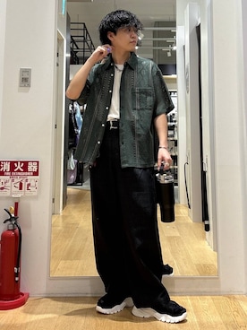 「アイテム（食器/キッチン）」を使った、ぬまさん（メンズ・166cm）の春コーディネート