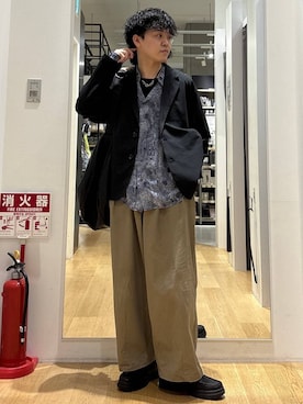 ぬまさん（メンズ・166cm）の春コーディネート