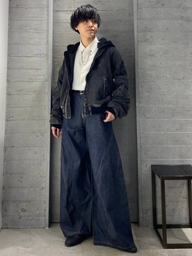 「アイテム（アクセサリー）」を使った、ぬまさん（メンズ・166cm・20代）の冬コーディネート