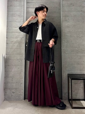 「アイテム（パンツ）」を使った、ぬまさん（メンズ・166cm・20代）の夏コーディネート