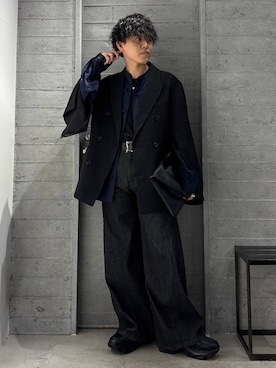 「アイテム（テーラードジャケット）」を使った、ぬまさん（メンズ・166cm・20代）の夏コーディネート