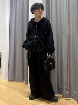 「アイテム（収納グッズ）」を使った、ぬまさん（メンズ・166cm）の冬コーディネート