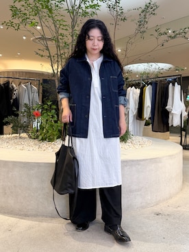 「かぐれ（カグレ）のアイテム（チュニック）」を使った、sakaiさん（レディース・160cm）の秋コーディネート