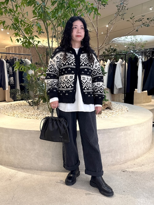 【タグ付新品】かぐれ　コットンクルーネックプルオーバーシャツ　ブラック カグレ かぐれ コットンクルーネックプルオーバーシャツ （ブラック