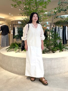 「かぐれ」｜sakaiさん（レディース・160cm）の夏コーディネート