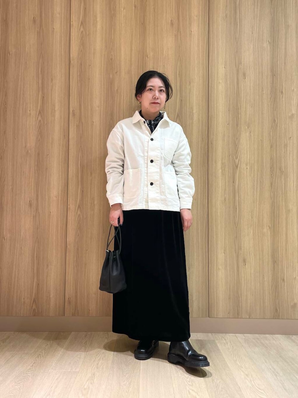 かぐれ（カグレ）の「レーヨンシルクベルベットスカート