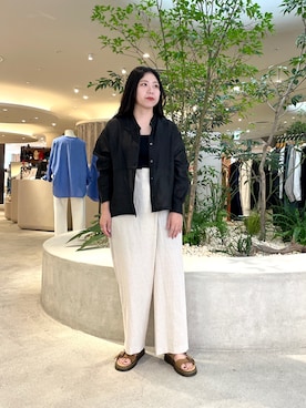 「かぐれ」｜sakaiさん（レディース・160cm）の夏コーディネート