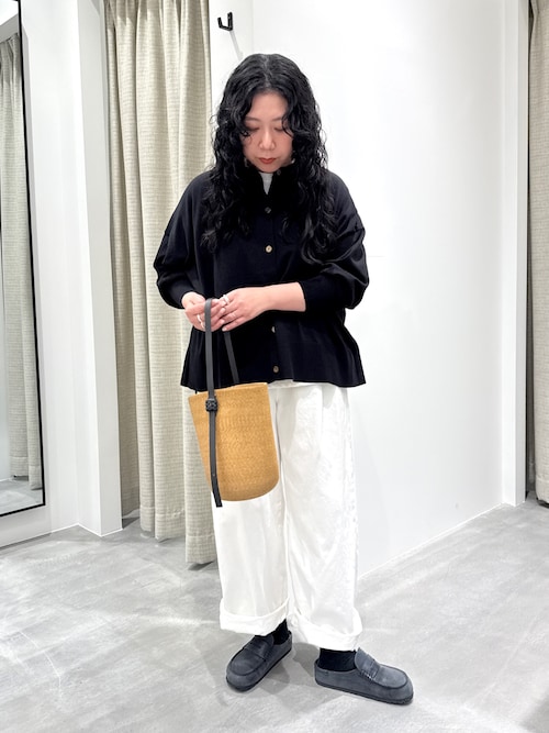 ホワイトデニムワイドパンツ（その他パンツ）｜かぐれ（カグレ）の