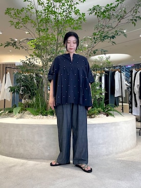 「かぐれ」｜sakaiさん（レディース・160cm）の夏コーディネート