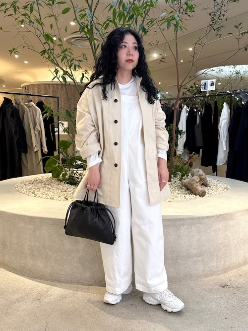 コットンバックタックショートコート（その他アウター）｜かぐれ