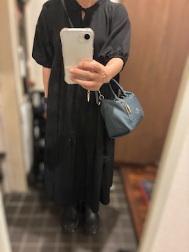 「アイテム（ワンピース/ドレス）」を使った、めーさん（レディース・154cm・50代）の秋コーディネート