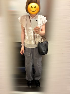 「アイテム（シューズ）」を使った、めーさん（レディース・154cm・50代）の夏コーディネート