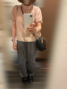 「アイテム（トップス）」を使った、めーさん（レディース・154cm・50代）の夏コーディネート