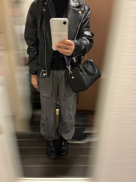 「アイテム（シューズ）」を使った、めーさん（レディース・154cm・50代）の秋コーディネート