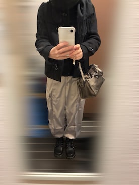 「Bonjour Sagan（ボンジュールサガン）のアイテム」を使った、めーさん（レディース・154cm）の冬コーディネート