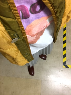 「ZURI（ズリ）のアイテム」を使った、m.sさん（レディース・160cm）の冬コーディネート