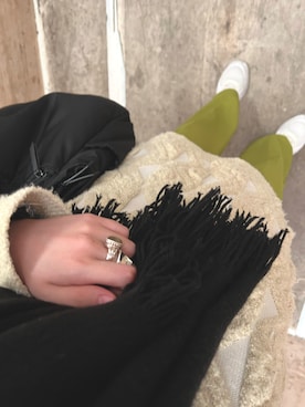 「DAZZLE（ダズル）のアイテム」を使った、m.sさん（レディース・160cm）の冬コーディネート